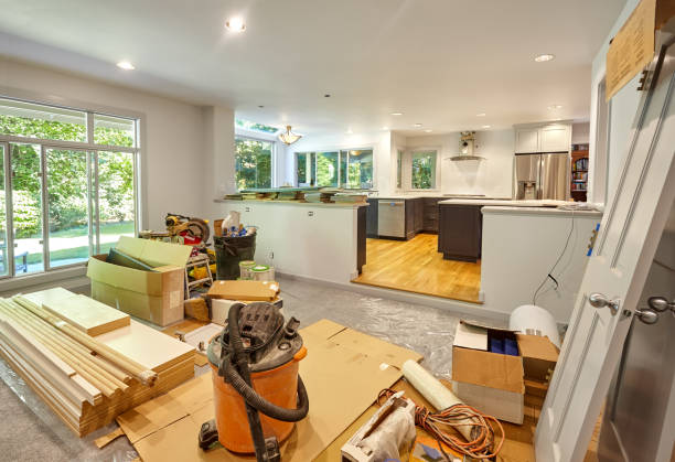 Professional Kitchen Island Installation technician working in Lake Mary, FL